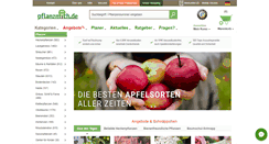 Desktop Screenshot of pflanzmich.de
